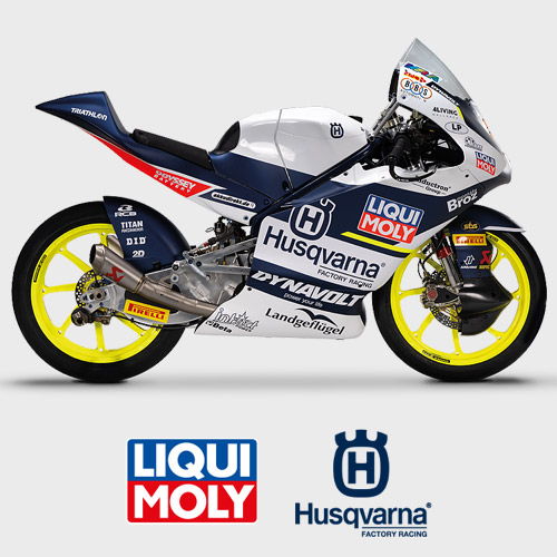 Moto3-Bike von LIQUI MOLY Husqvarna Intact GP (Mobile Ansicht).