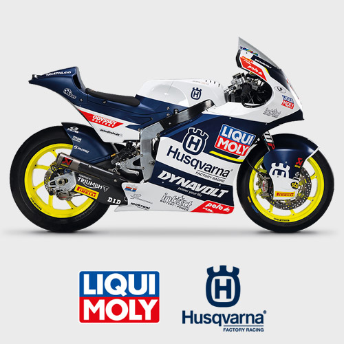 Moto2-Bike von LIQUI MOLY Husqvarna Intact GP (Mobile Ansicht).